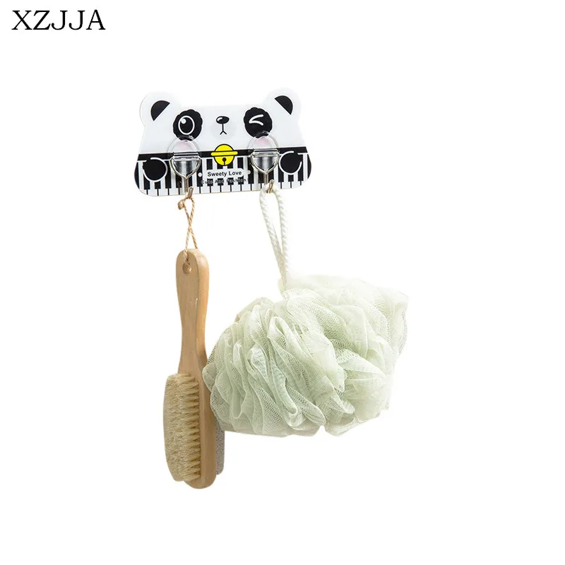 XZJJA мультфильм животных шаблон стеллаж для хранения с кухня ванная комната разное организовать подвесной держатель настенный Декор клей крюк