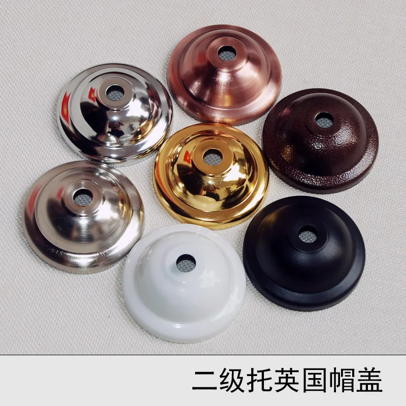 10pcs Lot Metal Cover Cap Pendant Light Base Hardware Ceiling Metal Cover Cap Pendant Light Base