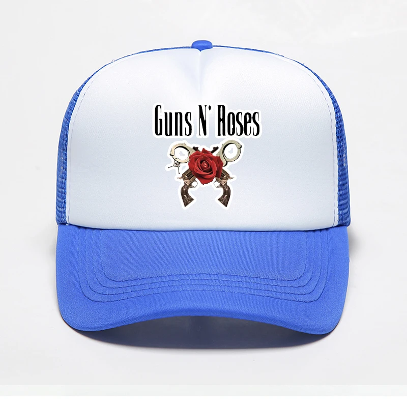 Новый летний рок guns N' Roses Бейсбол кепки Кепка-тракер бейсболка для женщин мужчин мода печатных простой открытый тенты 20 цвета