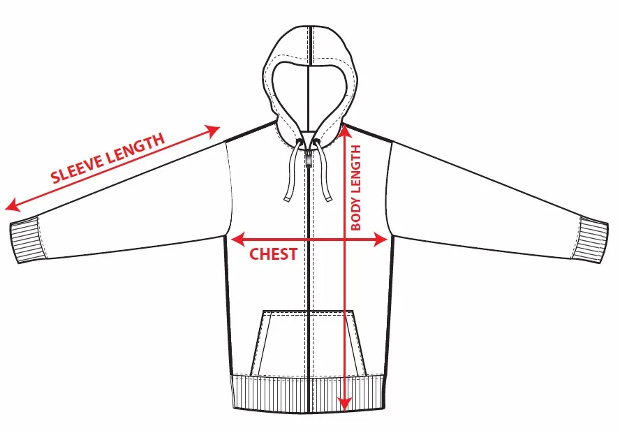 Hoodie-measurement-guide