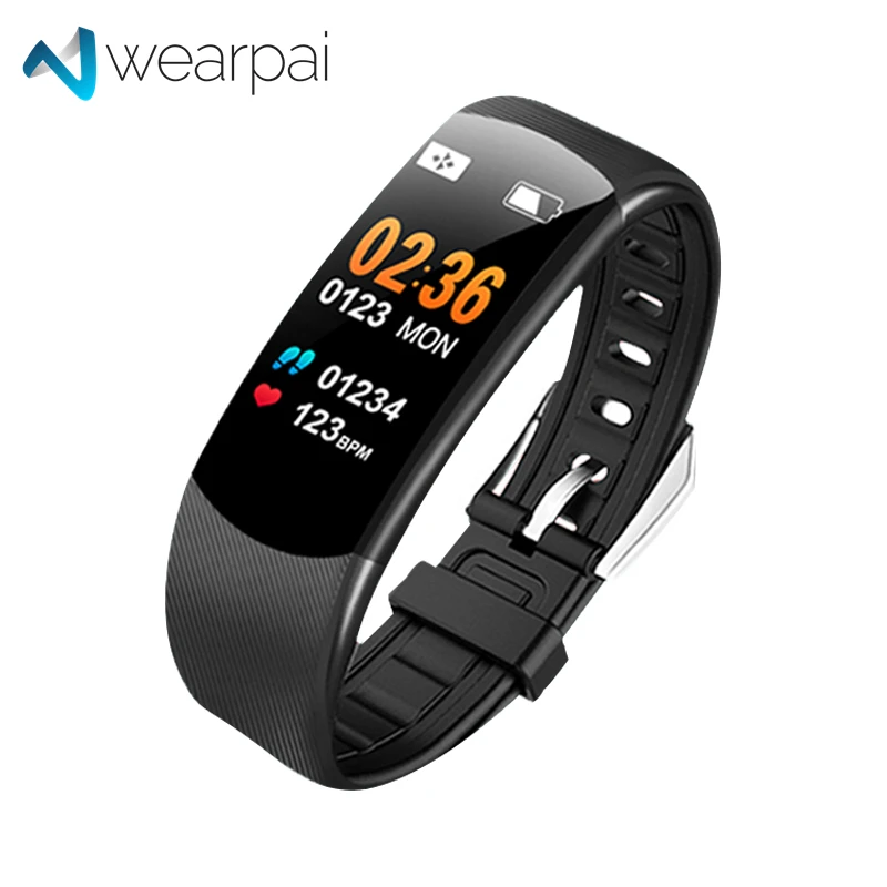 Wearpai C5 Smart Wristband Fitness Bracelet Touch Screen Message reminder blood pressure tracker sport smart watch for men women