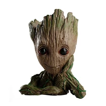 

Action Figure Grootted Doll Tree Man Grootted Guardians of the Galaxy Avengers Flowerpot Home Decoration Toy