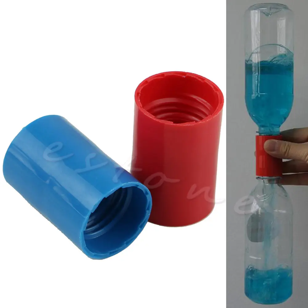 Plastic     bottle water science Cyclone experiment    bottle home Cyclone tube learning 2 pieces