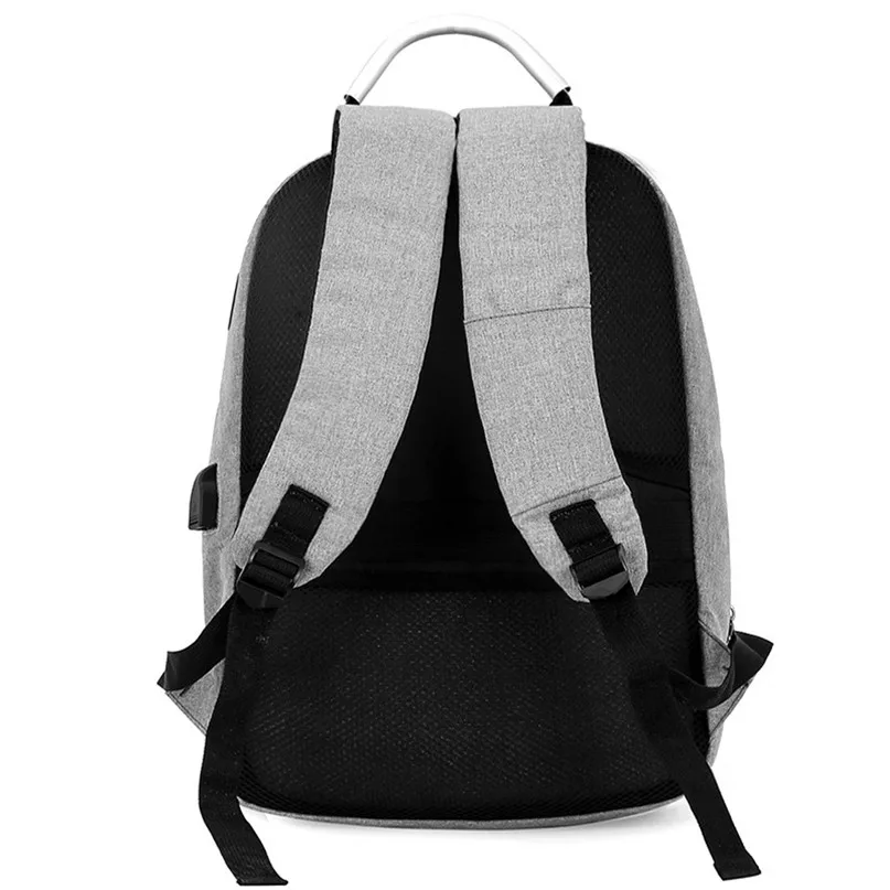 Sports Bag Outdoor USB Charge Camping Hiking Backpack Lock Shoulder Business Travel Bag Code Lock Anti-Theft Backpack #2D04 (1)