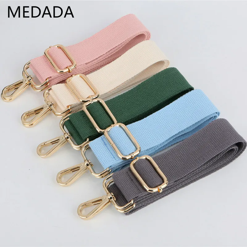 

MEDAD NEW Shoulder Handbags Bag Strap Pure Color Fashion Accessories Man Women Adjustable Length