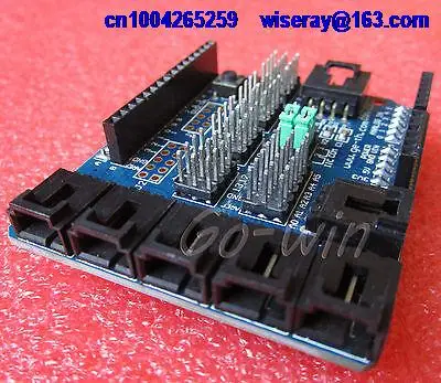 DHL/EMS 40 шт. Датчик Щит V4 Цифровой Аналоговый Модуль Arduino Duemilanove/UNO ВА 3o