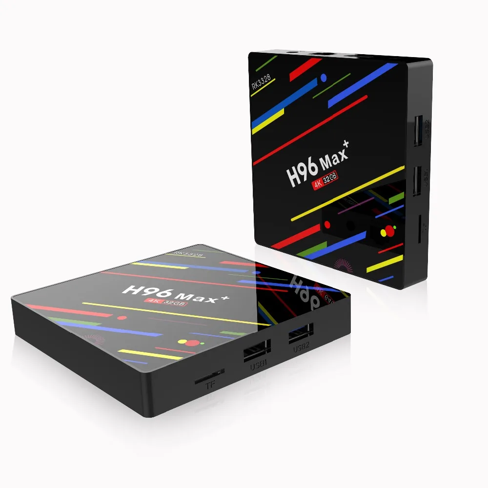 Android 8 1 smart tv box H96 MAX 4 ГБ ОЗУ 32 Гб ПЗУ медиаплеер Четырехъядерный 4K HDR10 USB 3 0 H.265