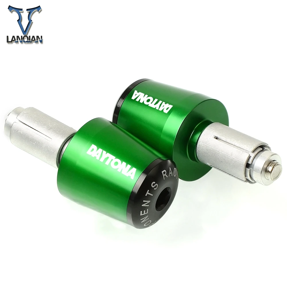 Motorcycle Accessories CNC Aluminum Handlebar Grips Gear Balanced Plug Slider For TRIUMRH DAYTONA 600 650 675 R 675R 955i 955 i