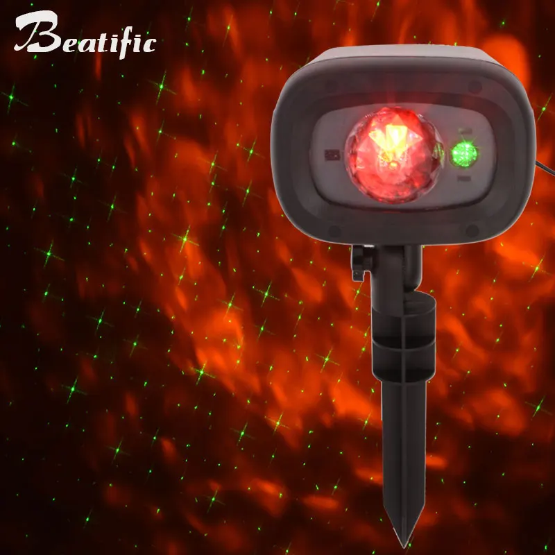 

Twinkle Stars Christmas Laser Lights Decorations Motion Clouds Led Light New Year Holiday for Home Garden Outdoor with Timer