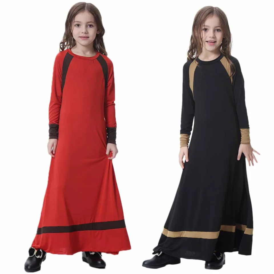traditional one piece dress long