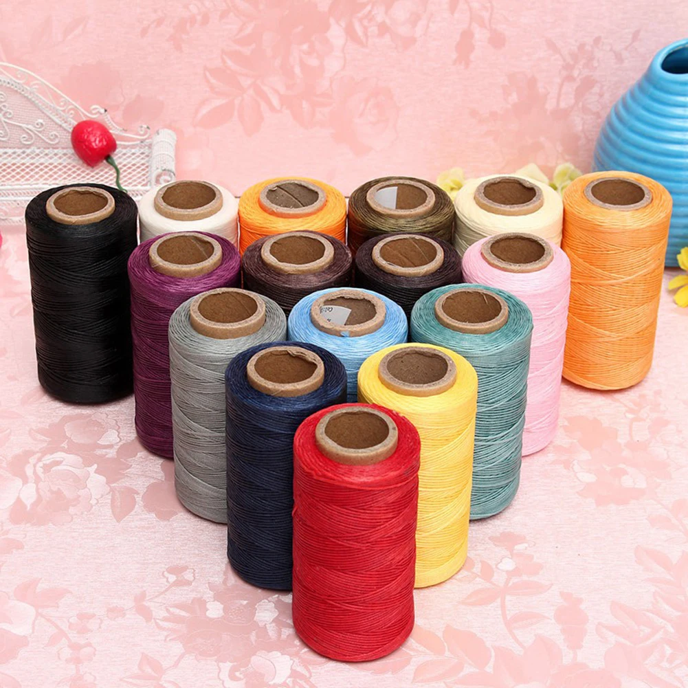 

1mm Sewing Threads 853ft 260M Durable Strong Bounded Dacron Leather Sewing Waxed Thread for Craft Repair Shoes Handicraft Tool