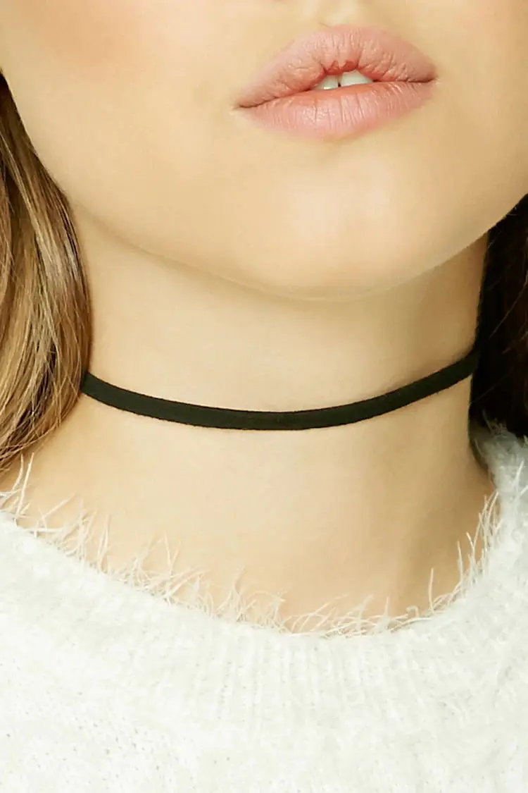TTMM Jewrly Simple Trend Fashion Black velvet Choker necklace For women
