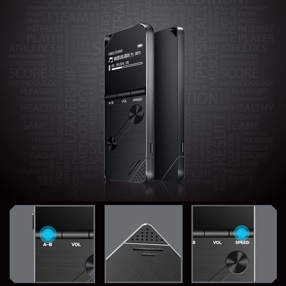 2017 BENJIE 8GB mp3 music player lossless HiFi MP3 Portable audio player metal MP3 FM radio One-key A-B repeat for English study 2017 BENJIE 8GB mp3 music player lossless HiFi MP3 Portable audio player metal MP3 FM radio One-key A-B repeat for English study