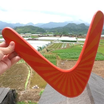 

kids toy flying outdoor wood high intensity v shaped funny throw catch children game gift toys boy high-strength special