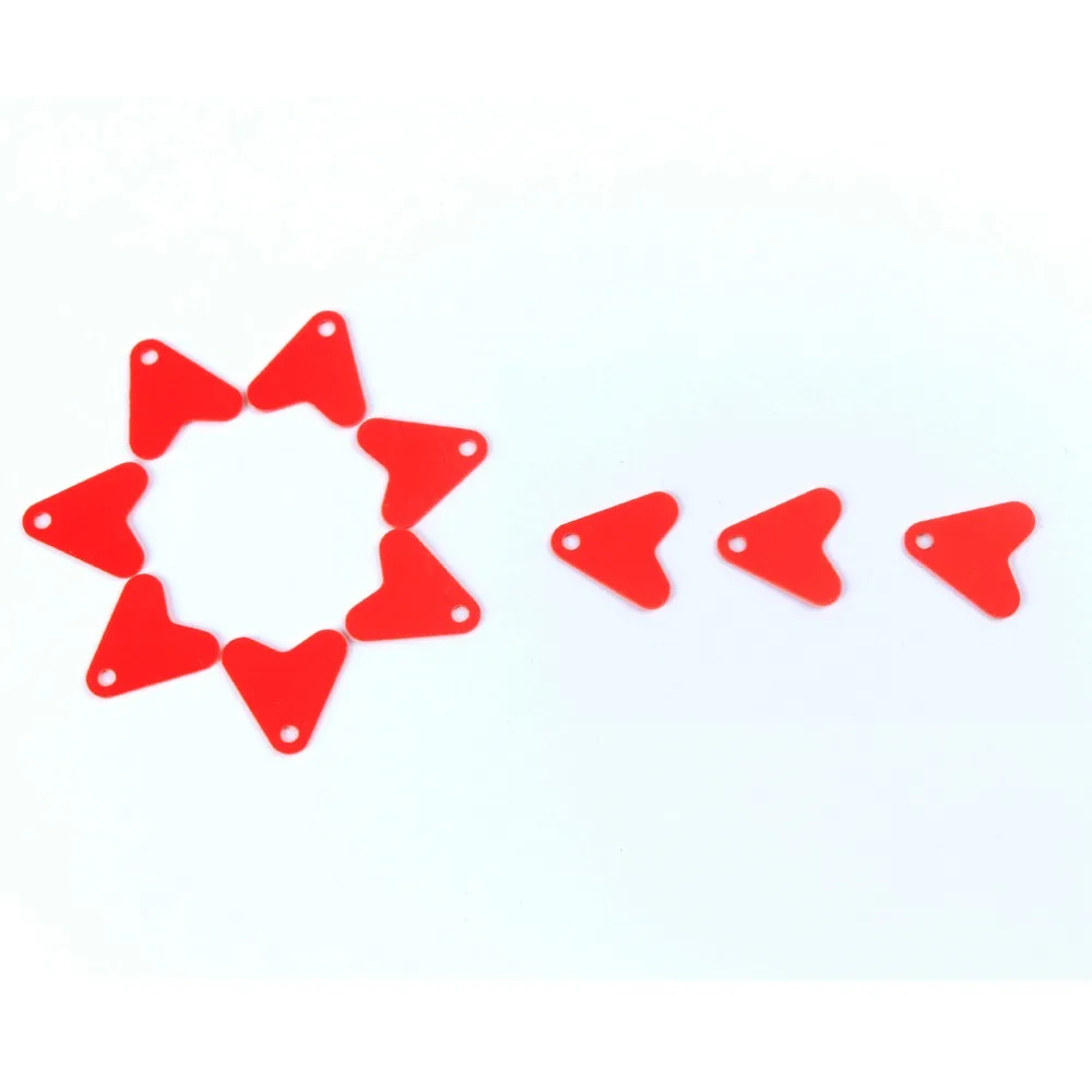 Anmuka 50 шт./лот Рыбалка Spinner ложки снасти Craft DIY приманки инструмент аксессуары