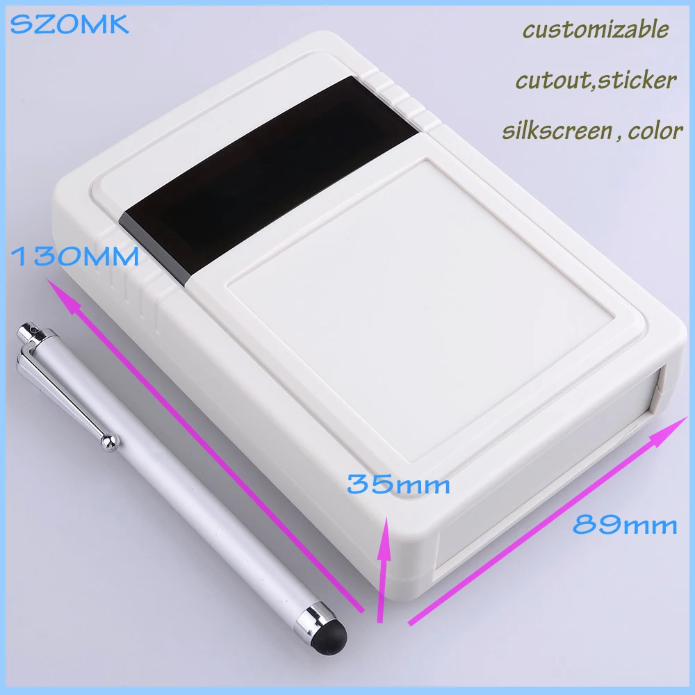 

free shipping enclosure plastic housing plastic box (1 pc) 130*89*35mm project box electronic case wall mount plastic enclosure