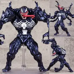 Revoltech серии № 002 Человек-паук № 003 Venom ПВХ фигурку Коллекционная модель игрушки