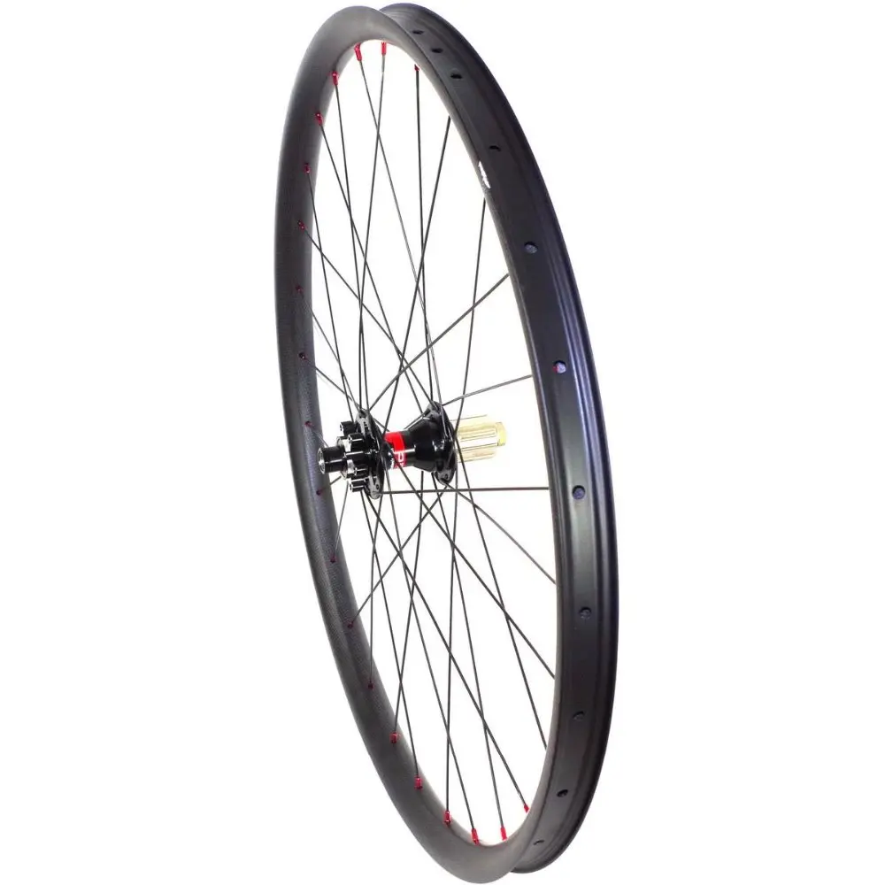 carbon bicycle wheels mountain bike wheel set with novatec D711/D712 Hub super light weight