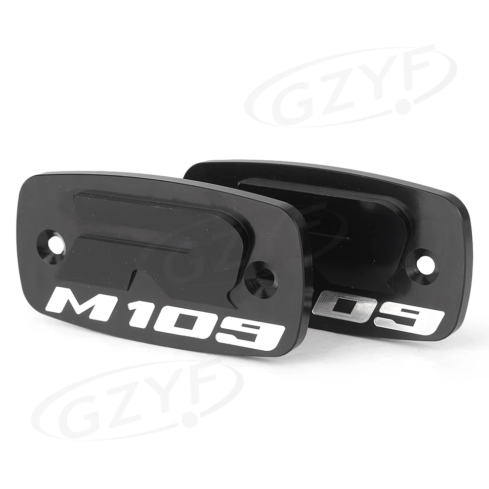 Motorcycle Brake Reservoir Caps Cover Protector for SUZUKI Boulevard M109R 2007-2017 CNC Aluminum Motorbike Parts Accessories