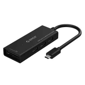 

ORICO CH3SF-BK USB C Type-C HUB 5Gbps High Speed USB 3.0 SD TF Card Reader USB-C Type C Hub Adapter Cable For Macbook Laptop PC