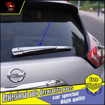

ABS Chrome Rear window Wiper Cover Rear Windshield Windscreen Wiper Car-Styling For Nissan Murano Rear Wiper Cover Decoration
