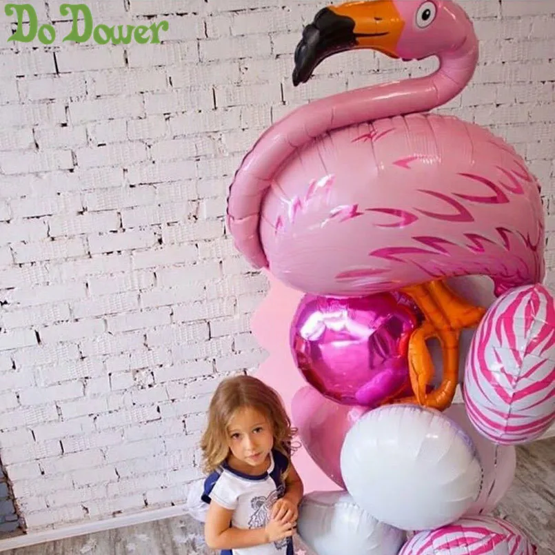 2 шт большие фольгированные шары в форме фламинго, Детские Классические игрушки, надувные гелиевые шары для птиц, товары для дня рождения, свадьбы, вечеринки, globos