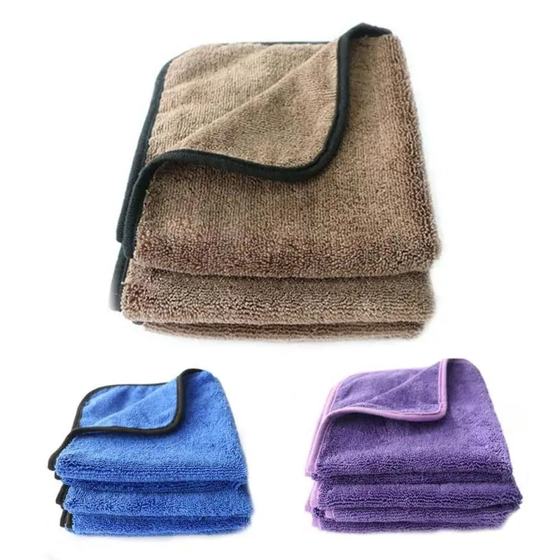 Салфетка для чистки автомобиля из микрофибры, полезное кухонное полотенце с воском, детализирующее полотенце для мойки и сушки, чистящее тряпка, инструмент для очистки