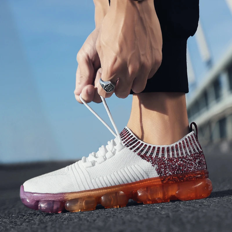 

2019 brand men's shoes tenis masculino adulto sneakers chaussure homme tenis women's breathable shoes casual wear 5