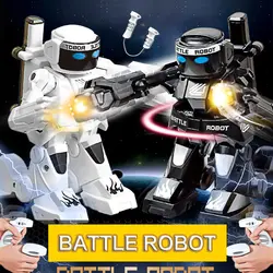 2,4 г соматосенсорные пульт дистанционного управления боксерский робот двойной конкурентный бой против умный робот модель игрушки