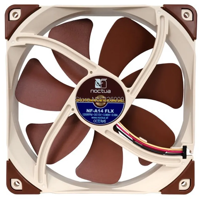 Brand new original, Noctua NF A14 ULN fan, 14cm, Silent 9.1dBA, 3pin