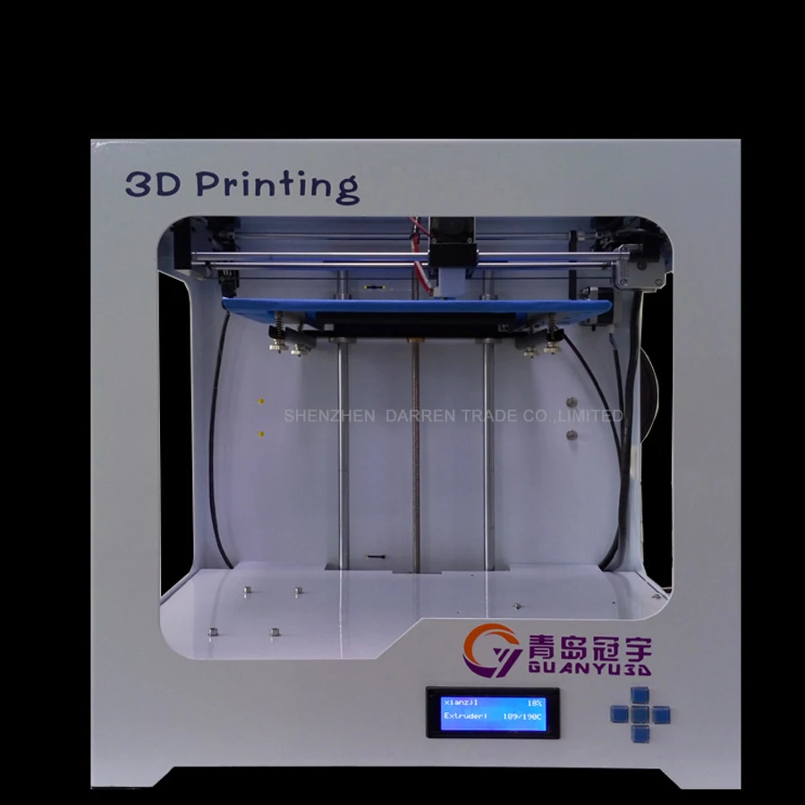  3D printer GY300 ABS 3D printing machine three-dimensional USB port LAN port LED screen Pla printer