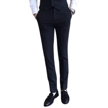 Для мужчин платье брюки Азии размеры s M L XL XXL XXXL брюки XXXXL Для мужчин в полоску решетки Для мужчин s брюки синий черный, красный, серый цвет