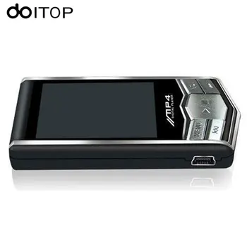 

DOITOP Portable Metal MP4 Player 1.8 Inch LCD Screen MP4 MP3 Media Music Player Walkman Flash Memory FM Radio Video Movie Games