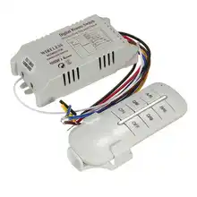 Wireless 4 Channels ON/OFF 220V Lamp Remote Control Switch Receiver Transmitter Used in Household Stairs Corridor Favorable