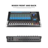 Debra Audio DX-12 12-Channel Audio Mixer dj controller Sound Board with 24 DSP Effect USB  Bluetooth XLR Jack Aux Input ► Photo 2/6