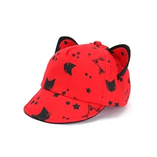 Детские Козырьки, Детские Мультяшные кошачьи уши, мягкие карнизы, модные, лидер продаж, Осень-зима, новые, высококачественные, мягкие и удобные