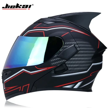 

JIEKAI 902 motorcycle helmet flip double-sided cover helmet racing full face Moto Casco Size-2XL DOT approved