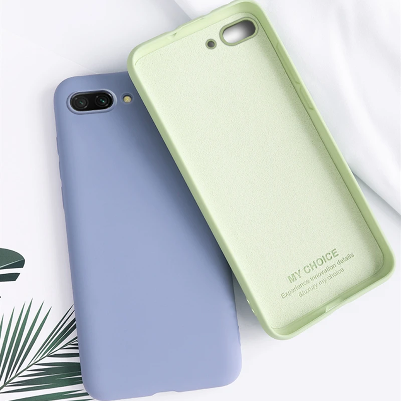 

Case For Huawei Honor 8X Case Liquid Silicone Soft For Honor 8X Cover Honor 8X Max Ultra Thin Protective Back Cover Accessories