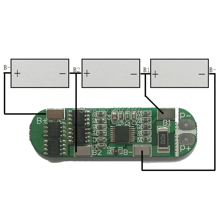 FZ2524-3pcs battery protection board-2