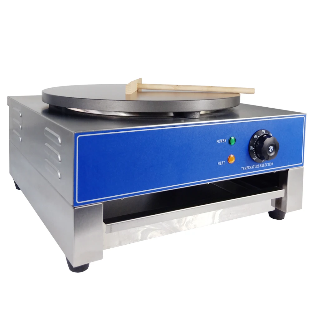 

Electric Crepe Maker Commercial Pancake Baking Machine Home Kitchen Use Single-head Electric Crepe Maker