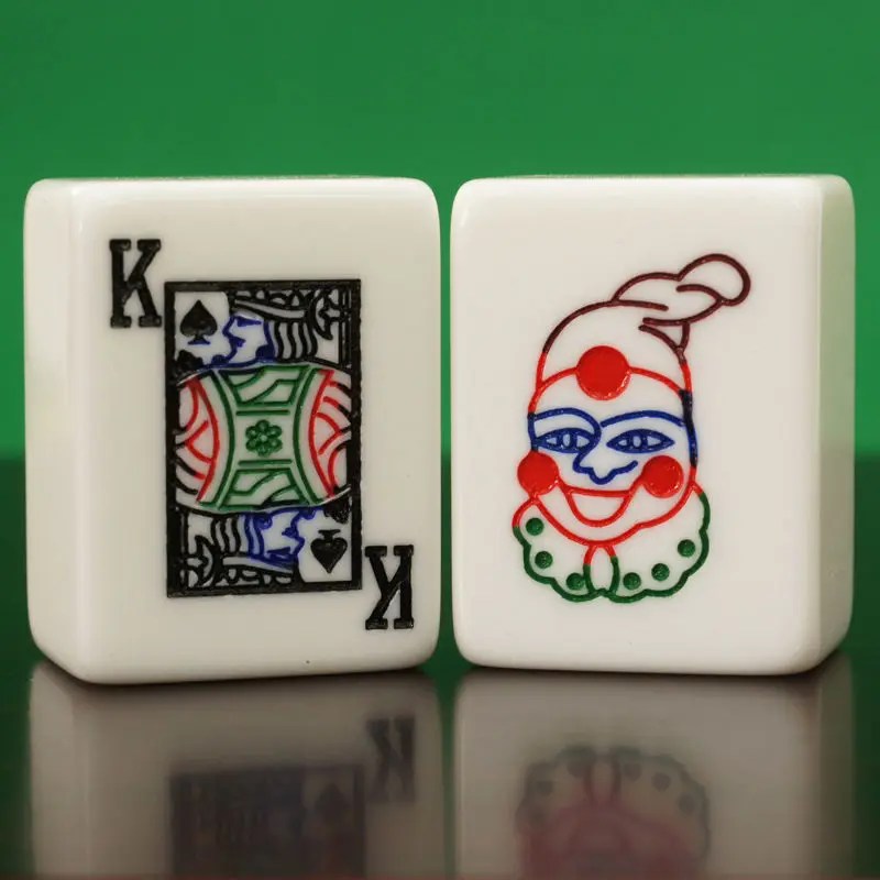 

Southeast Asia and Latin America Poker table game mahjong acrylic majiang great gift for friends wood box k8356