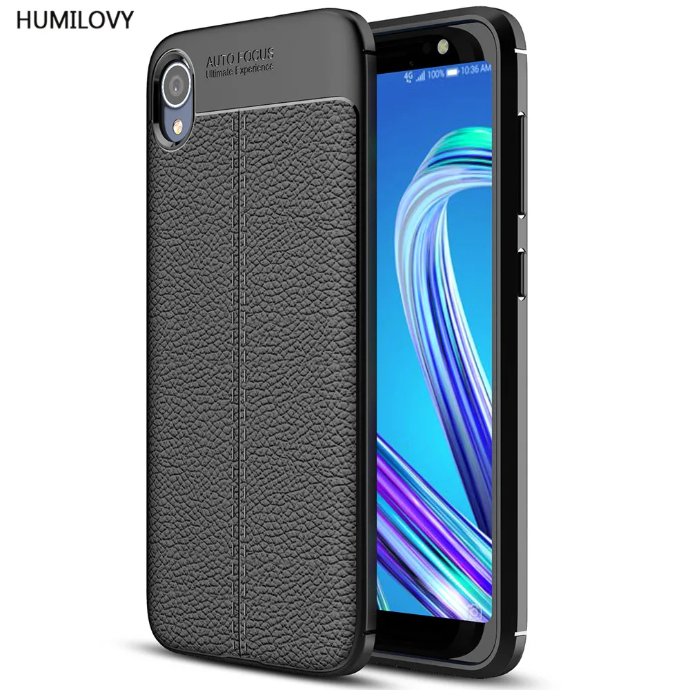 

For Asus Zenfone Live L1 ZA550KL Case X00RD Litchi Texture PU Leather Soft TPU Back Cover For Asus Zenfone Live L1 ZA550KL Coque