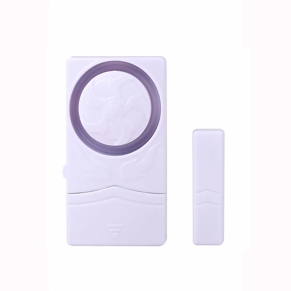 

10pcs Window Door Sensor Alarm Security Burglar Detector Adhesive Tape Magnetic Sensor Wireless 110dB F1341B