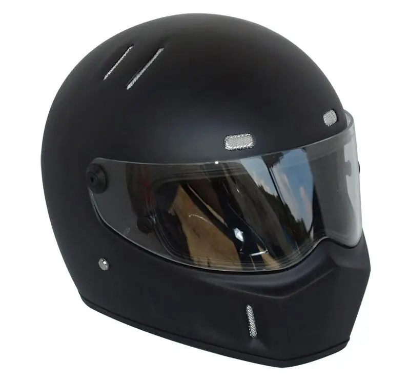 Звездные войны мотоциклетный шлем FRP Симпсон, Звездные войны шлем со свиньей ATV-1 Stig., Capacete - Цвет: Matte black 5