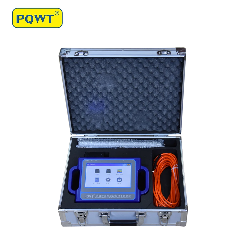 

PQWT-S500 underground water detector 100/150/300500 meter Depth Adjustable Drill Well Water Detection Tool
