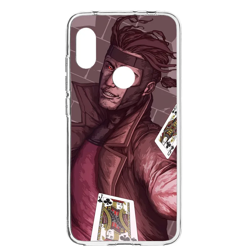 Модные Gambit xmen marvel comics мягкие аксессуары чехол для телефона для Red mi NOTE5A NOTE5 Pro Red mi NOTE5 Xiao mi 8 SE - Цвет: TPU