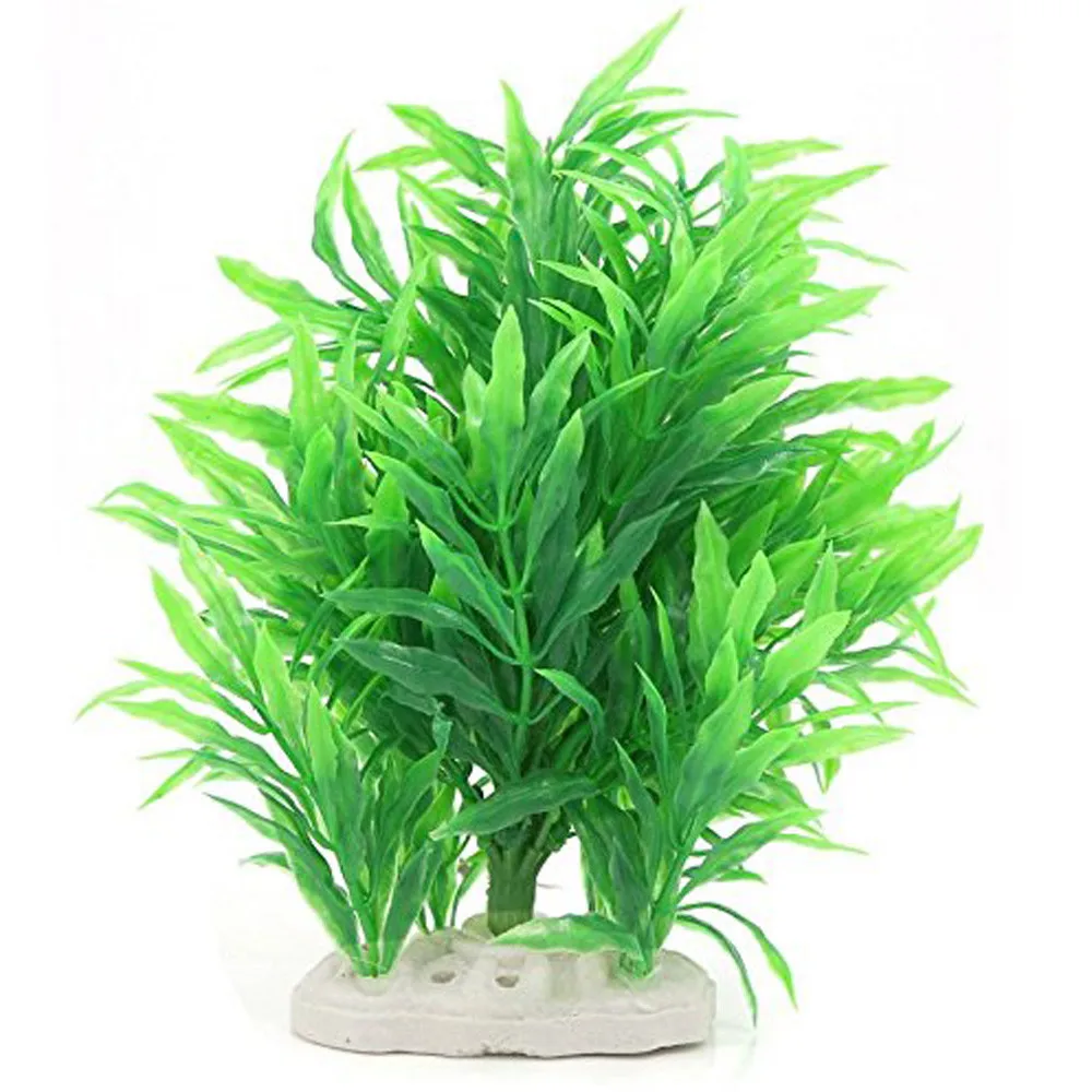 23cm Underwater Artificial Aquatic Plant Ornaments Aquarium Green Water Grass Decor Landscape