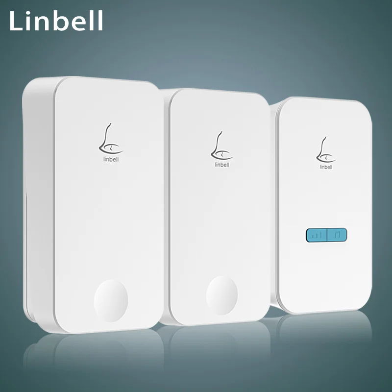 Linptech G4 беспроводной дверной звонок без аккумулятора водонепроницаемый