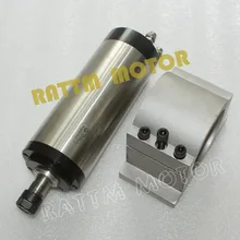 Комплект ЧПУ шпинделя 1.5KW дизельный двигатель с водяным охлаждением ER16 мотор шпинделя заточный станок для гавировки& 80 мм зажим