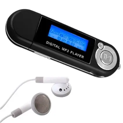 Новый портативный MP3 Черный 2 Гб LCD плеер USB флэш накопитель встроенный fm радио|drive